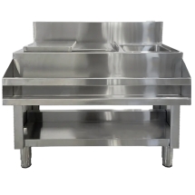 EFI CMU-48 Stainless Steel Cocktail Mix unit Cocktail sink with ice bin