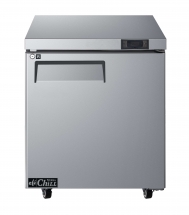EFI CUDR1-27VC-R 27" Stainless Steel Right Hinged Solid 1 Door Undercounter Cooler
