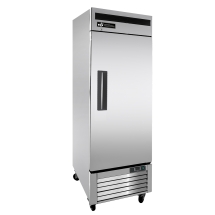 EFI F1-27VC 27" Stainless Steel Exterior Right Hinged Solid 1 Door Freezer Reach In Bottom-Mount