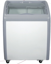 EFI FCCG-26 26" Chest Freezer with Curved Glass Top