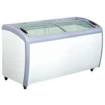 EFI FCCG-60 60" Chest Freezer with Curved Glass Top
