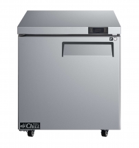 EFI FUDR1-27VC-L 27" Stainless Steel LEFT Hinged Solid 1 Door Undercounter Freezer