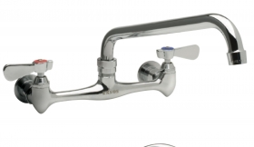Kason 60455KL8012 SERIES 8"OC Wall Mount Faucets with 12" spout 