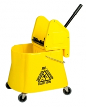 M2 BW-D41100-YE Elephant Down Press 40Qt Mop Bucket Combo - Yellow