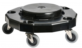 M2 WM-D4000 Universal Round Garbage Container Dolly