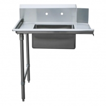 Omcan 28482 36" Left Side Soiled Dish Table with Sink 