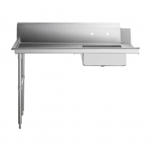 Omcan 28486 60" Left Side Soiled Dish Table with Sink 