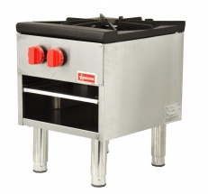 Omcan 37525 Single Stock Pot Range - GAS