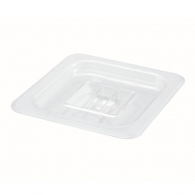 Omcan 80015 Polycarbonate Clear Cover Solid for Sixth size Food Pan
