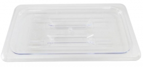 Omcan 80023 Polycarbonate Clear Cover Solid for Third size Food Pan