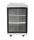 ATOSA 23" Stainless Steel Right Hinged Glass 1 Door Back Bar Cooler MBB23GGR 