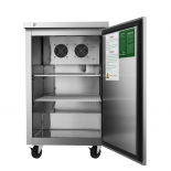 ATOSA 23" Stainless Steel Right Hinged Solid 1 Door Back Bar Cooler MBB23GR 