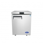 ATOSA 24" Stainless Steel Right Hinged solid 1 door undercounter Cooler Shallow Depth MGF24RGR