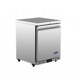 ATOSA 24" Stainless Steel Right Hinged Solid 1 door Under Counter Cooler Shallow Depth AUR24SD