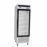 Atosa  27" Stainless Steel Hinged Glass 1 Door Freezer MCF8701GR