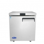 ATOSA 27" Stainless Steel Left Hinged Solid 1 door Cooler MGF8401GRL
