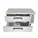 ATOSA  36" Refrigerated 2 Drawer Chef Base MGF8448GR