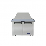 ATOSA 36" Refrigerated MEGA Top Sandwich Prep. Table with 15 x 1/6 poly pans MSF3615GR 