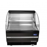 ATOSA 39" Black Exterior Horizontal Open Air / Air Curtain Cooler Merchandiser ATHOM-39 