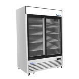 ATOSA 54" Stainless Steel 2 Sliding Glass Door Cooler MCF8709GR  