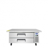 ATOSA 60" Refrigerated 2 Drawer Chef Base, Extended Top  MGF8452GR