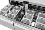 ATOSA AUF48D4 48" Stainless Steel 4 Drawers Under Counter Freezer