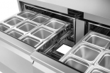 ATOSA AUF60D4 60" Stainless Steel 4 Drawers Under Counter Freezer