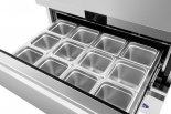 ATOSA AUR36D2 36" Stainless Steel 2 Drawers Under Counter Cooler 