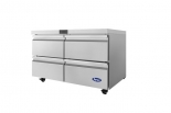 ATOSA AUR48D4 48" Stainless Steel 4 Drawers Under Counter Cooler