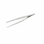 Browne 57516 Stainless Steel 8" Straight Precision Tongs