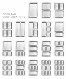 Browne 5781306 1/3 Size Food Pan, 6" Deep, 24 Gauge Stainless Steel 