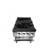 Cook Rite ATSP-18-2L 40" Lowprofile Gas 2-Burner Double Stock Pot Range