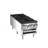 Cook Rite ATSP-18-2L 40" Lowprofile Gas 2-Burner Double Stock Pot Range