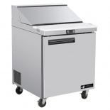 EFI CSDR1-27VC-R 27" Stainless Steel Right hinged Solid 1 Door Prep Cooler Salad / Sandwich Table