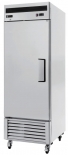 EFI F1-27VC-L 27" Stainless Steel Exterior LEFT Hinged Solid 1 Door Freezer Reach In Bottom-Mount