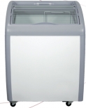 EFI FCCG-26 26" Chest Freezer with Curved Glass Top