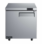 EFI FUDR1-27VC-L 27" Stainless Steel LEFT Hinged Solid 1 Door Undercounter Freezer