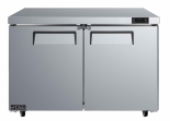 EFI FUDR2-48VC 48" Stainless Steel Hinged Solid 2 Doors Undercounter Freezer