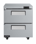 EFI FUDW2-27VC 27" 2 Drawers Stainless Steel Undercounter Freezer