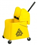 M2 BW-D41100-YE Elephant Down Press 40Qt Mop Bucket Combo - Yellow