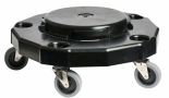 M2 WM-D4000 Universal Round Garbage Container Dolly
