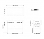 Omcan 22066 24"x48"x35" Stainless Steel Work Table 