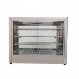 Omcan 26086 rectangular warming /  holding display case 