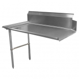 Omcan 28478 60" Left side stainless steel clean dish table 