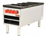 Omcan 37529 Double Stock Pot Range - GAS