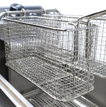 Omcan - 6 qt (7 Liters) Single Countertop Electric Fryer – 110V, 1Ph, 1350W 34867