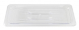 Omcan 80011 Polycarbonate Clear Cover Solid for Ninth size Food Pan
