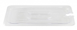 Omcan 80012 Polycarbonate Clear Cover Slotted for Ninth size Food Pan