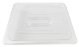 Omcan 80025 Polycarbonate Clear Cover Solid for Half size Food Pan