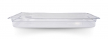 Omcan 80056 Full size Polycarbonate Food Pan Clear 2 1/2" Deep
